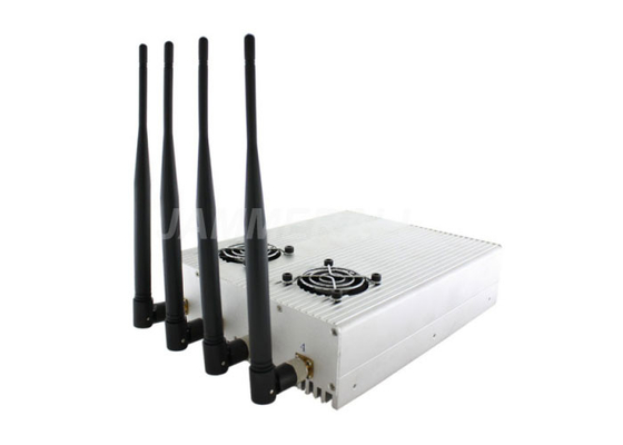 4 فرق سطح المكتب 3G الهاتف الخليوي إشارة جهاز تشويش محولات التيار المتردد مع نظام تبريد جيد