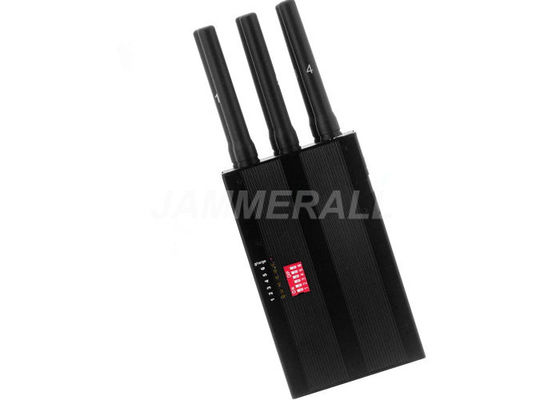جودة  Handheld 3G 4G Signal Jammer For Blocking LoJack / GPSL1 / GPSL2 / GPSL5 مصنع