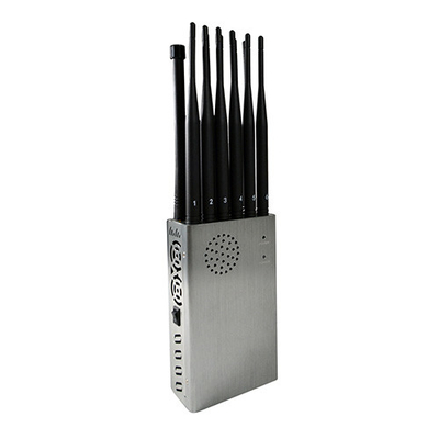 المحمولة 2.4G 5.8G واي فاي إشارة القاتل 12 العصابات حجب الهاتف الخليوي جميع عصابات GPS